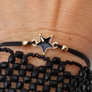 Adjustable Celestial Star Bracelet